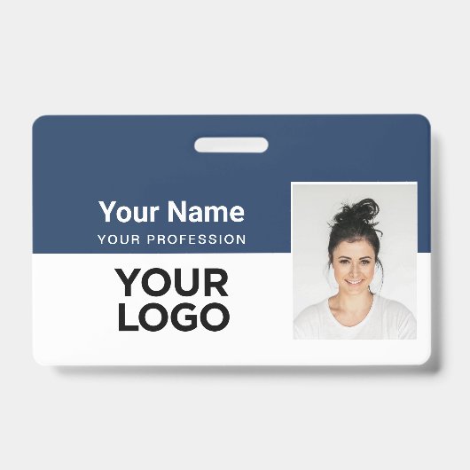 ID-Namen für Unternehmen Mitarbeiter Ausweis (Vorderseite)