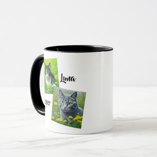 I'd Rather be at Home with my Cats Tasse (Vorderseite Links)