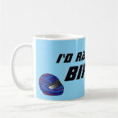 Id Rather Be Biking Fun Biker Motorcyclist Kaffeetasse (Links)