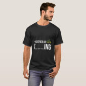 I'D Rather Be Farming Farmer T-Shirt (Vorne ganz)