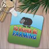 I'd Rather be Farming! (Virtual Farming) Schlüsselanhänger
