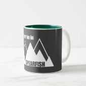 I'd Rather Be In Spearfish South Dakota Mountain Zweifarbige Tasse (VorderseiteRechts)