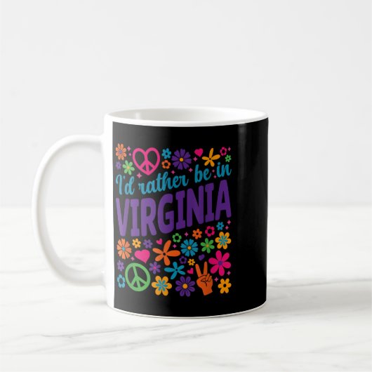 I'd Rather Be In Virginia  Kaffeetasse (Links)