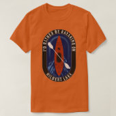 Id Rather Be Kayaking am Hilbert Lake in Wisconsin T-Shirt (Design vorne)