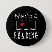 I'd rather be reading button (Vorderseite)