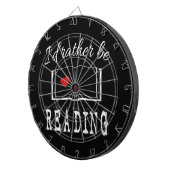 I'd rather be reading dartscheibe (Vorderseite rechts)