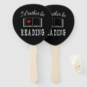 I'd rather be reading fächer (Vorne und Hinten)