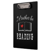 I'd rather be reading klemmbrett (Links)