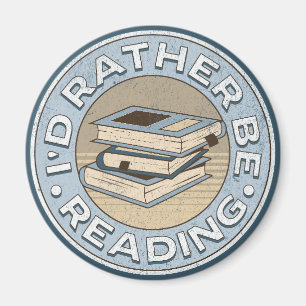 I'd rather be reading magnet