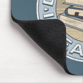 I'd rather be reading mousepad (Ecke)