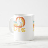 I'D Rather Be Sculpting Ceramic Artist Sculptor Po Kaffeetasse (Vorderseite Links)