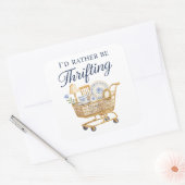 I'd Rather Be Thrifting Sticker (Umschlag)