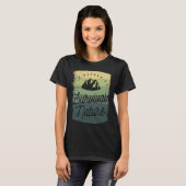 I'd Rather Go Survival Nature Bushcraft Camping Ca T-Shirt (Vorne ganz)