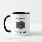 I'd Rather Take Pictures – Photography Lover Gift Tasse (Links)