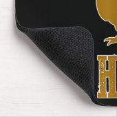 Id Smoke, das Hühnchen Funny Grillen Smoker Grilli Mousepad (Ecke)