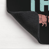 Id Smoke Pork Chicken Beef Funny Grillen Barbecue Mousepad (Ecke)