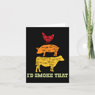 Id Smoke That - Barbecue - Grillen Karte