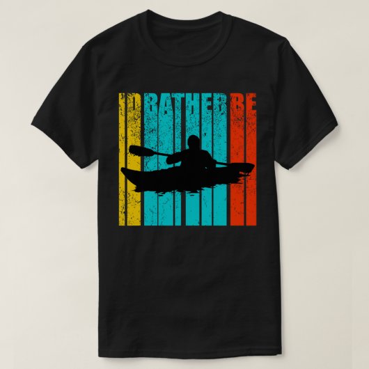 Id statt be Kyaking T-Shirt (Design vorne)