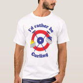 Id statt Curling T-Shirt (Vorderseite)