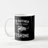 Id statt Funny Fisherman Gift Hob Kaffeetasse (Links)