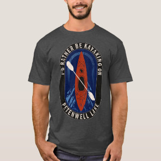 Id statt Kayaking am Petenwell Lake in Wiscons T-Shirt