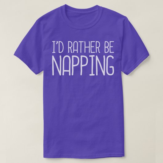 Id statt Napping T-Shirt (Design vorne)