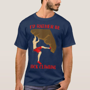 Id statt Rock Climbing Bouldering T-Shirt