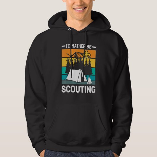 Id statt Scouting Hoodie (Vorderseite)