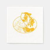 ID Tack That Welder Welding Serviette (Vorderseite)