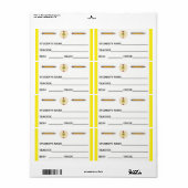 ID und Bus-Nummer für benutzerdefinierte Studieren (Vorne)