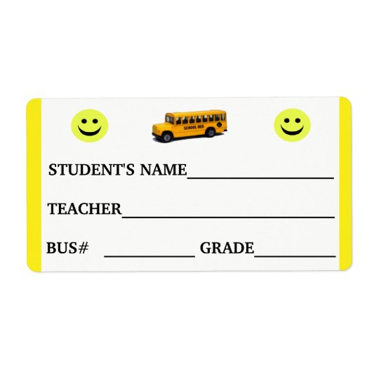 ID und Bus-Nummer für benutzerdefinierte Studieren (Vorne)