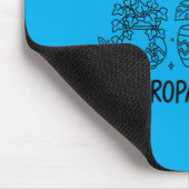 Id verbreite diese Zimmergärtnerei-Gärtner-Pflanze Mousepad (Ecke)