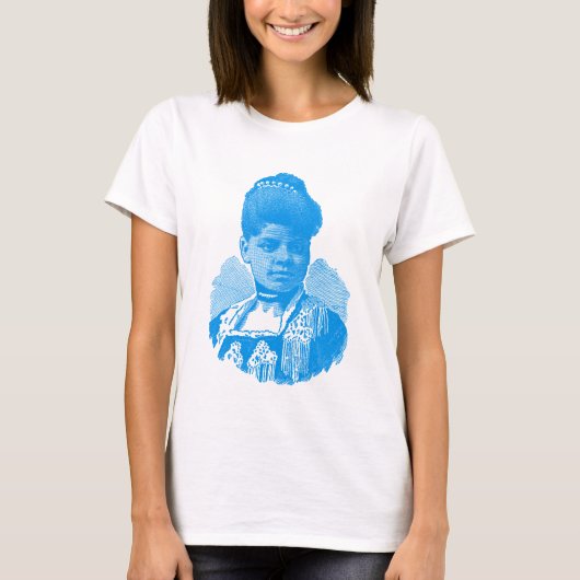 Ida B. Wells-Barnett Pop Art Portrait T-Shirt (Vorderseite)