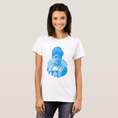 Ida B. Wells-Barnett Pop Art Portrait T-Shirt (Vorne ganz)