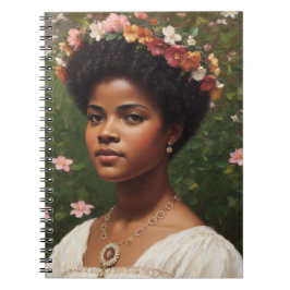 Ida B Wells Floral Art Tribute Notizblock