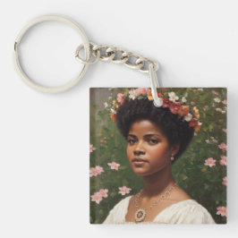 Ida B Wells Floral Art Tribute Schlüsselanhänger