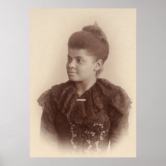 Ida B Wells Foto Poster aus dem 19. Jahrhundert (Vorne)
