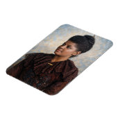 Ida B Wells Gemälde in Farbe Magnet (Linke Seite)