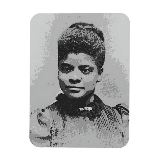 Ida B Wells Image Magnet (Vertikal)