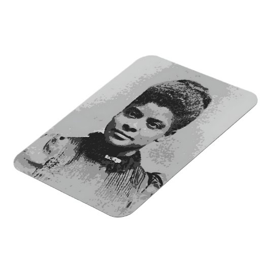 Ida B Wells Image Magnet (Linke Seite)
