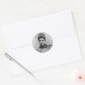 Ida B Wells Image Runder Aufkleber (Umschlag)