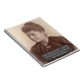 IDA B. Wells Notebook Notizblock (Rechte Seite)