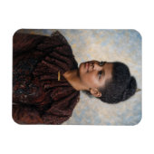 Ida B Wells Painting in Color Magnet (Horizontal)