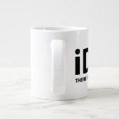 "iDAD" 20oz Tasse (Rückseite)