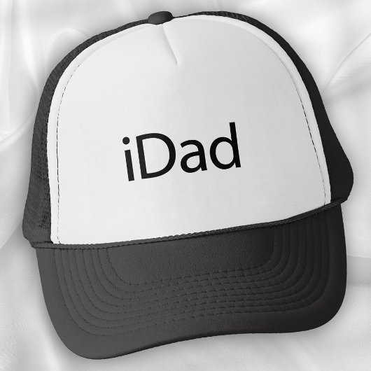 iDad Hat (i Vater) - Ein Geschenk für Vater Truckerkappe