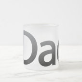 iDad Kaffee-Tasse Mattglastasse (Mittel)
