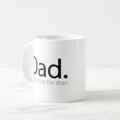 iDad Kaffeetasse (Vorderseite Links)