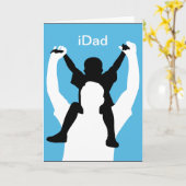 iDad lustige der Vatertags-Karte Karte (Gelbe Blume)