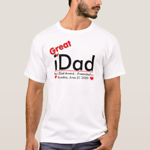 iDad T - Shirt - Beste iDad-Auszeichnung verliehen