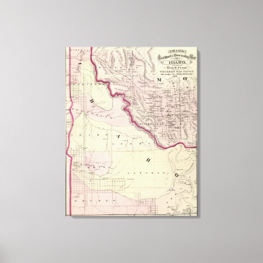 Idaho 2 leinwanddruck (Vorderseite)